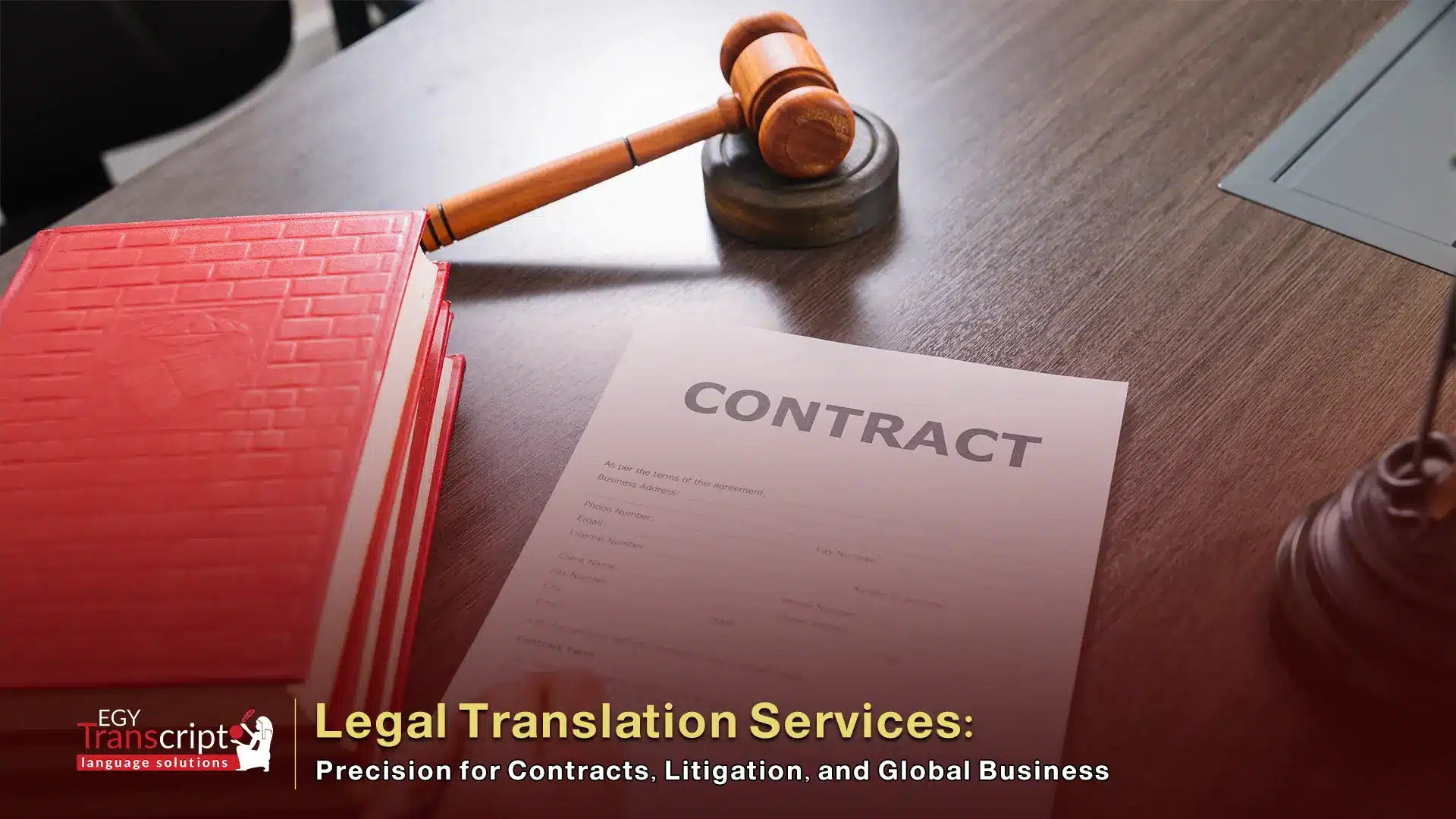 Legal Translation Services: Precision for Contracts, Litigation, and Global Business
